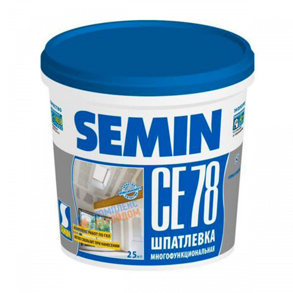 Semin СЕ 78 Многофункциональная мраморная шпатлевка Семин 25кг